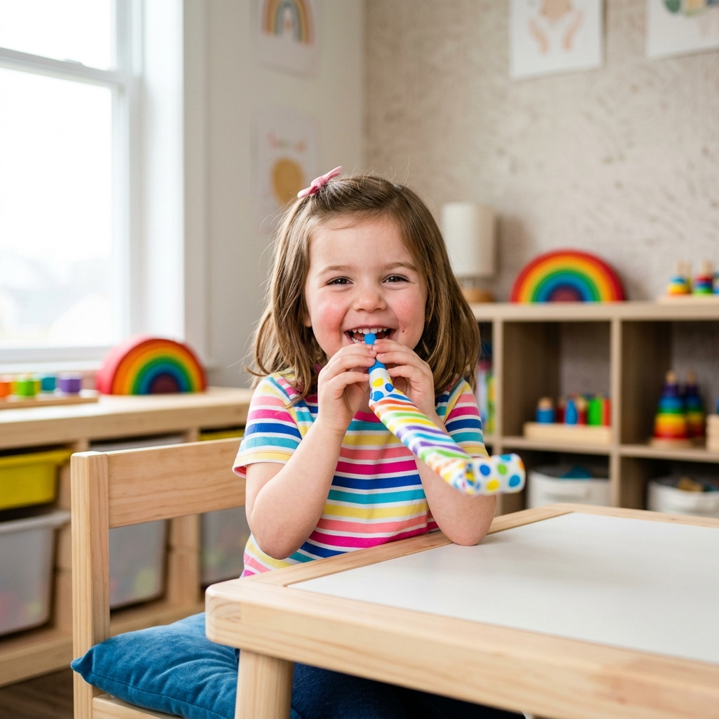 Myofunctional therapy oral-motor exercises